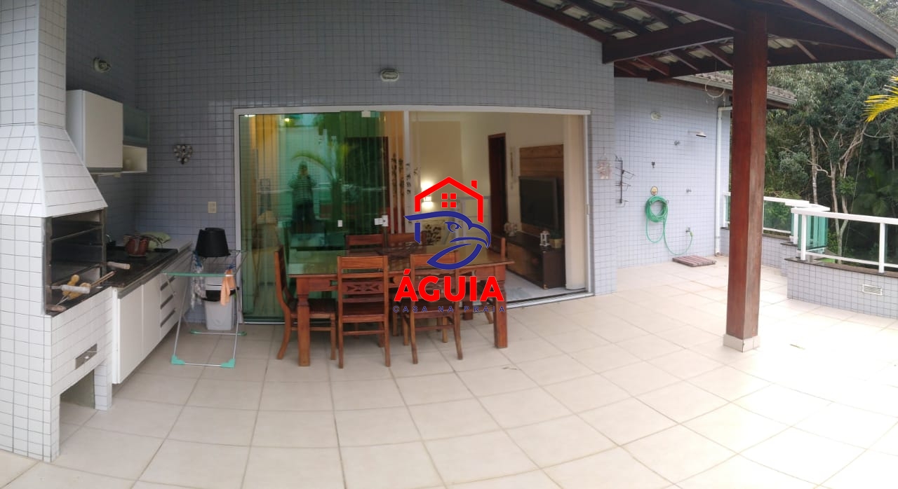 Excelente Cobertura com 3 Dormitórios e Varanda Gourmet Na Praia Grande Ubatuba!!